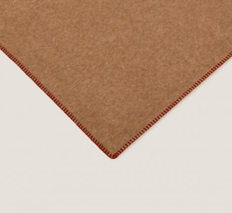 Плед Frati "SOFT BAMBOO" BISCOTTO Punto (желто-коричневый), 160х200