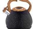 Чайник со свистком "BLACK MARBLE", 3,0 л