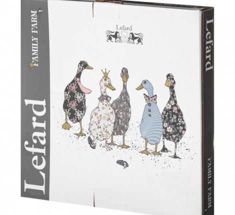 Тарелка закусочная "FAMILY FARM" 263-1436, диаметр 22 см