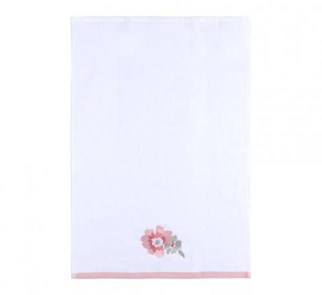 Полотенце Arya c вышивкой 40x60 Care, Белый