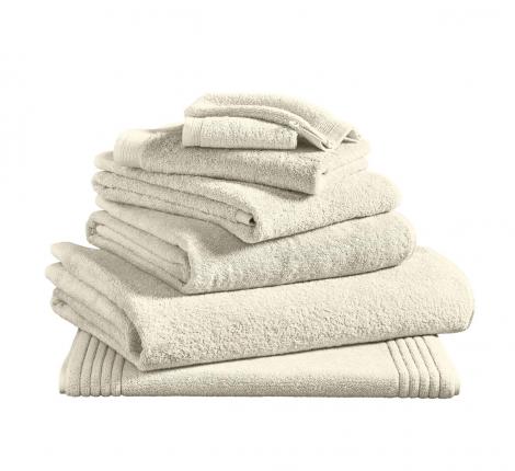 Полотенце махровое "Blanc des Vosges" UNI IVOIRE (слоновая кость), 400х60