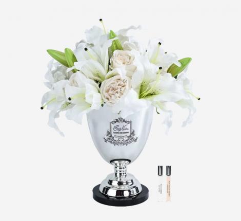 Букет лилий и роз ароматизированный "COTE NOIRE" LILIES&ROSES (белый), 2 спрея по 10 мл