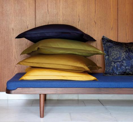 Наволочка "Blanc des Vosges" сатин де люкс 50х70 ambre (янтарный)