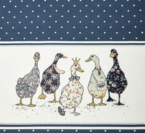 Дорожка на стол "FAMILY FARM" 45Х215 см, синий