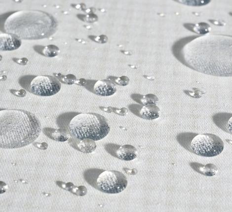 Скатерть круглая с пропиткой "ЛАВАНДОВАЯ ВЕСНА", 145 см