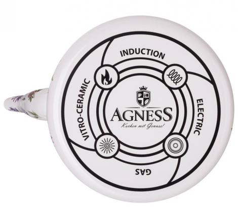 Чайник эмалированный "FLOWER STORY", 2,3 л