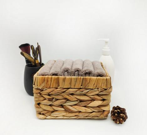 Набор махровых салфеток "Sofi de Marko" Бруна 30х30(6шт), светло-бежевый