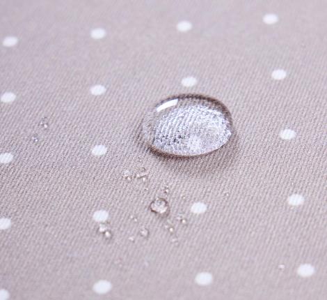 Скатерть овальная с пропиткой "FAMILY FARM" 140х180 см, капучино