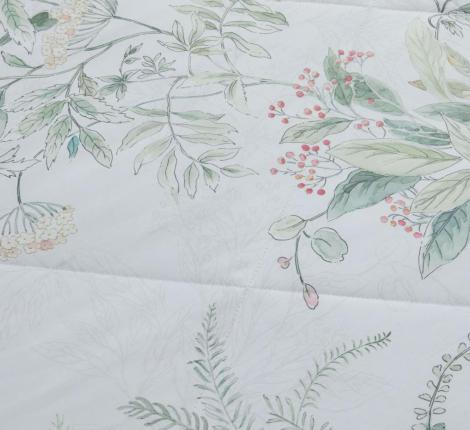 Постельное бельё с одеялом "Asabella" 2343-OSPS Сатин, 1,5 спальный