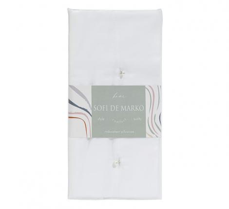 Наволочка "Sofi de Marko" Premium Mako (белый), 70х70