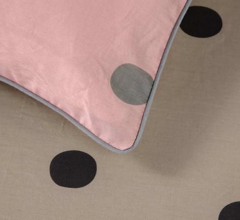 Постельное белье "Sofi de Marko" Росси (персик) Сатин, Семейный