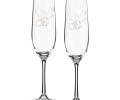 Набор бокалов для шампанского 2 штуки &quot;Bohemia Crystal&quot; 674-560, 190 мл