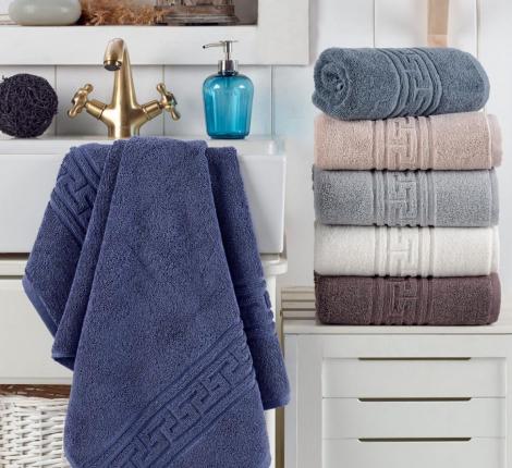 Набор махровых полотенец "PHILIPPUS" 50*90 (1/6 ) PLATINUM (E691) BALI