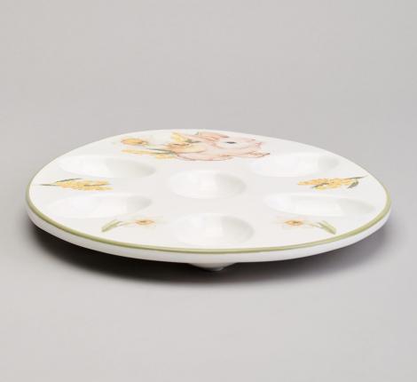 Блюдо для 6 яиц "SUNDAY", 26*20*2.5 см