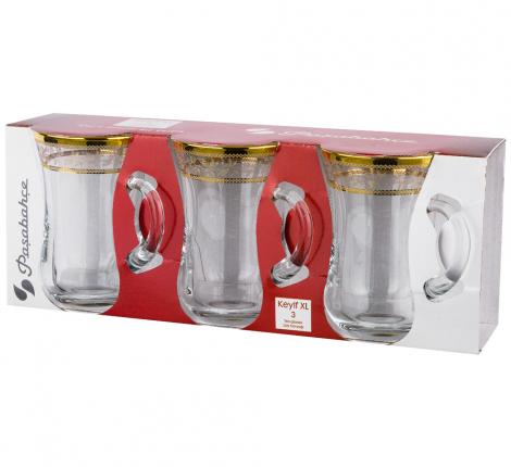 Набор кружек "GOLD PROVENCE" ЗОЛОТО, 175 мл.