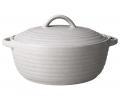 Форма для запекания с крышкой "AGNESS" GREY, 2000 мл