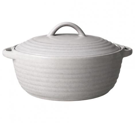 Форма для запекания с крышкой "AGNESS" GREY, 2000 мл