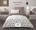 Постельное белье с одеялом "Kazanov.A." Старс (капучино жемчуг) Велюр/Egypt Cotton, 1.5 спальный