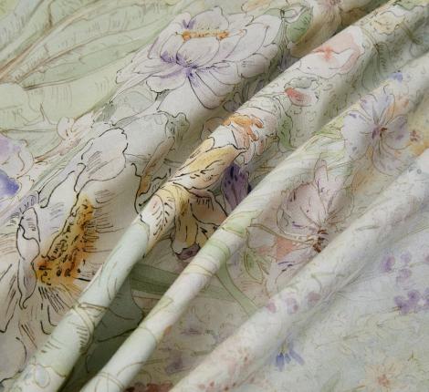 Постельное белье "Asabella" 2268-6 Фланель, Евро