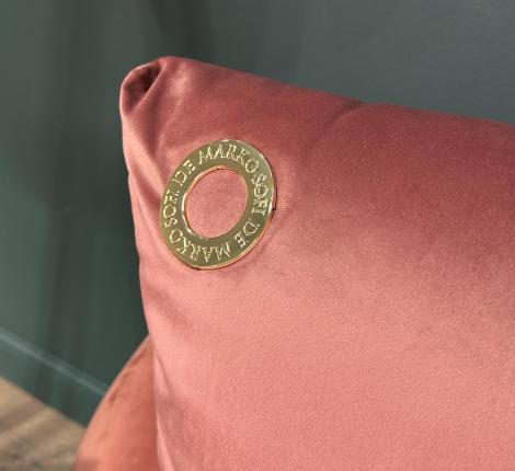 Полушка декоративная "Sofi de Marko" Адора (терракот) Велюр, 55х55