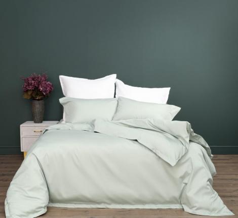 Постельное бельё "Sofi de Marko" Беллини (бирюзовый) Сатин ДеЛюкс, Семейный