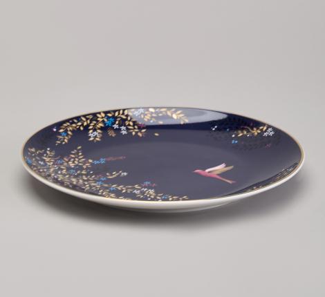 Тарелка закусочная "GOLDEN BIRDS" 419-117, диаметр 20 см