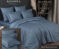 Постельное белье "Kazanov.A." Stripe Royal (ниагара) Страйп Сатин, Евро