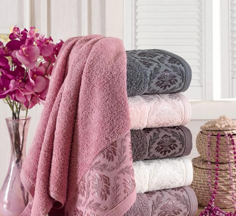 Набор махровых полотенец "PHILIPPUS" 70х140 SLOW COTTON (E716) ANITA