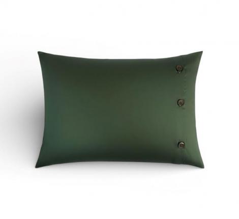 Наволочка декоративная "PINE GREEN ALLURE GRASS" Мако-Сатин, 33х45-2шт.