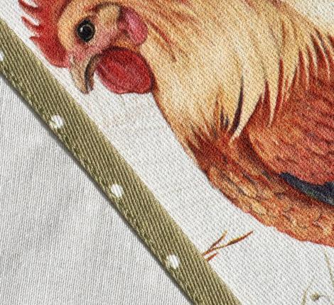 Дорожка с пропиткой "ЗОЛОТАЯ КУРОЧКА", 45х145 см