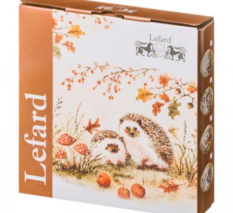 Тарелка закусочная "FOREST TALE" АКВАРЕЛЬ ПРИРОДЫ 585-133, диаметр 21,5 см