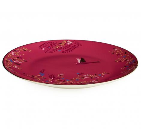Тарелка закусочная "GOLDEN BIRDS" 419-116, диаметр 20 см