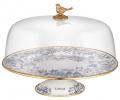 Тортовница с крышкой "ROYAL GARDEN" 950-680, диаметр 30 см