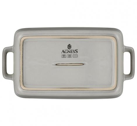 Форма для запекания "AGNESS" GREY, 1100 мл