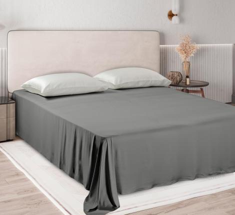 Простыня Sharmes "Bamboo" 180х240, серый