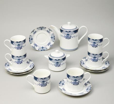 Чайный сервиз "RENDEZVOUS" 165-579 на 6 персон, 14 предметов