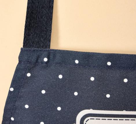 Фартук с пропиткой "FAMILY FARM" Кайма 70х85 см, синий