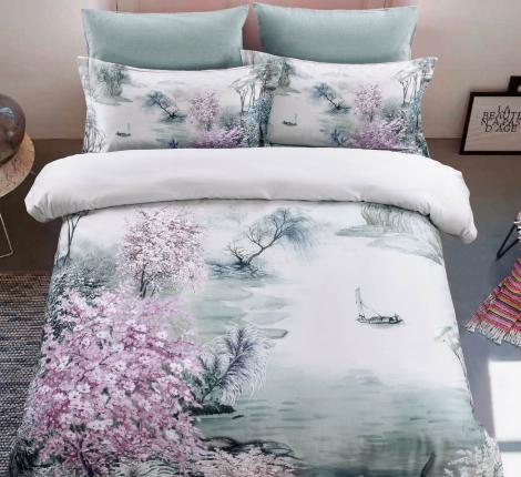 Постельное белье "Tango" TIS07-811 Мако-Сатин, Евро