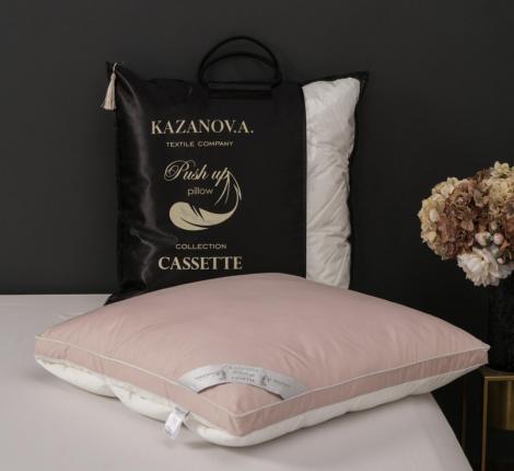 Подушка "Kazanov.A" Cassette (жемчуг пудра), 70х70