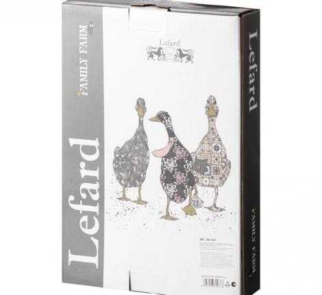 Блюдо с ручками "FAMILY FARM" КВАДРАТ 263-1437, 25,5*18*4 см