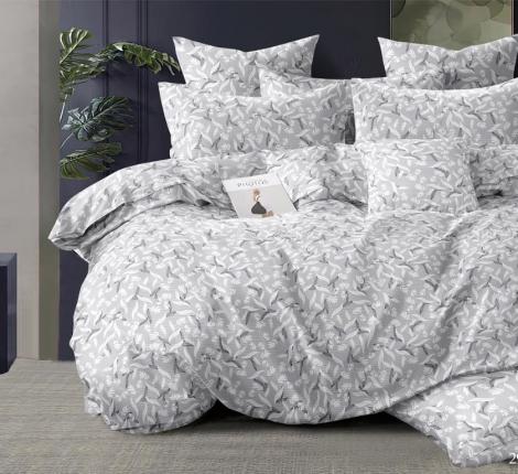 Постельное бельё "Cleo" Art Color 15/299-AC Полисатин, 1,5 спальный