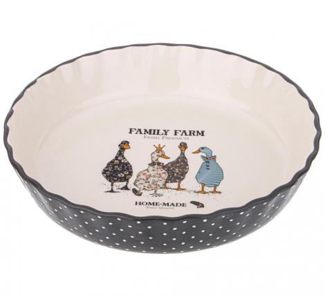 Форма круглая для выпечки "FAMILY FARM", 2,1 л