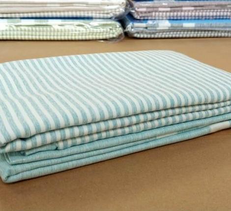 Простыня на резинке "OXYGEN", 180х200 (ментол)