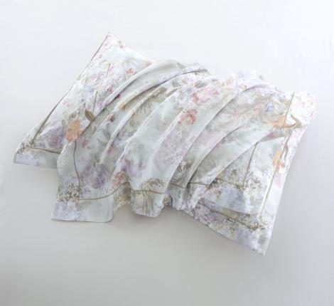 Постельное бельё "Asabella" 2449-6 Фланель, Евро