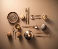 Набор столовых приборов "VINCI" MAT COPPER 131 на 6 персон, 24 предмета