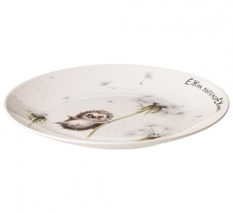 Набор закусочных тарелок 2 шт. "ЛОВИ СЧАСТЬЕ" 581-009, диаметр 20,5 см