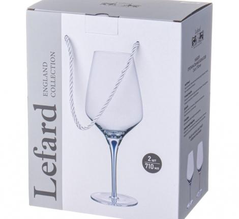 Набор бокалов для вина 2 штуки "ACCENT" SKY BLUE, 710 мл