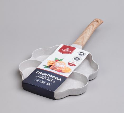 Сковорода для оладий "AGNESS" 932-027, 36*19.5*2.0 см