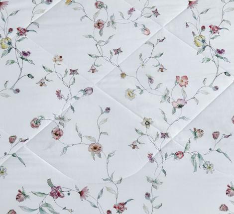 Постельное белье с одеялом "Asabella" 2231-2OSP Мако-Сатин, Семейный