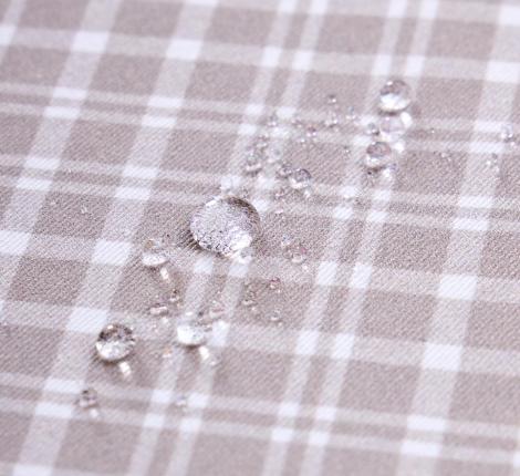 Скатерть круглая с пропиткой "FAMILY FARM" 190 см, клетка